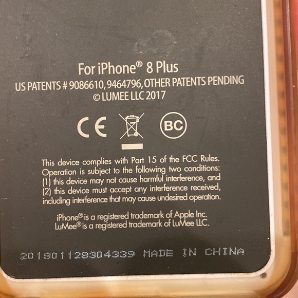 LuMee iPhone 8 Plus Case, Rose Gold - Picture 4 of 14